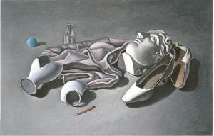 Composite with broken vase