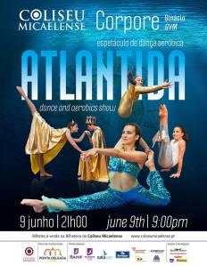 Cartaz do espetáculo "Atlântida"